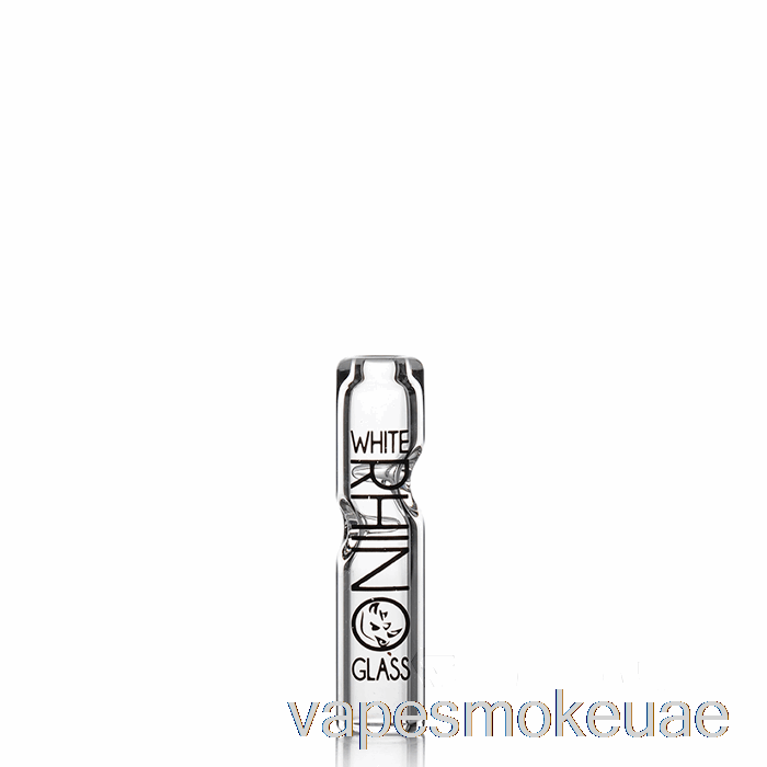 Vape Uae أطراف زجاجية من وحيد القرن الأبيض طرف زجاجي مستدير
